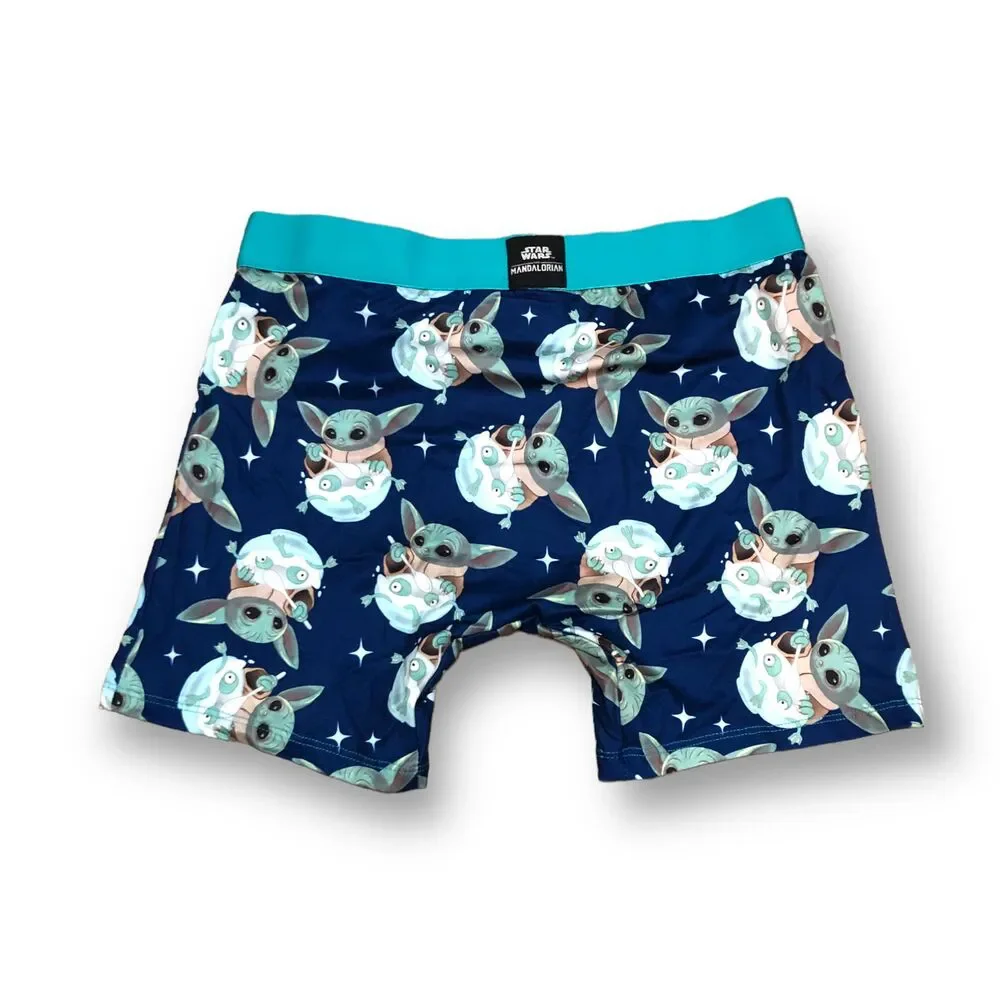 Crazy Boxer The Mandalorian Frogz 'This is the way!' Men's Boxer Brief - Med